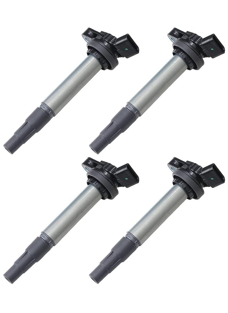 4 PCS Set START COIL 90919-02252 9091902252 Compatible with T0Y0TA VEHILCES CAIJUN-AUTO