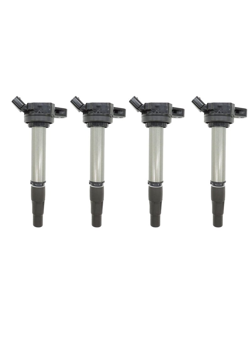 4 PCS Set START COIL 90919-02252 9091902252 Compatible with T0Y0TA VEHILCES CAIJUN-AUTO