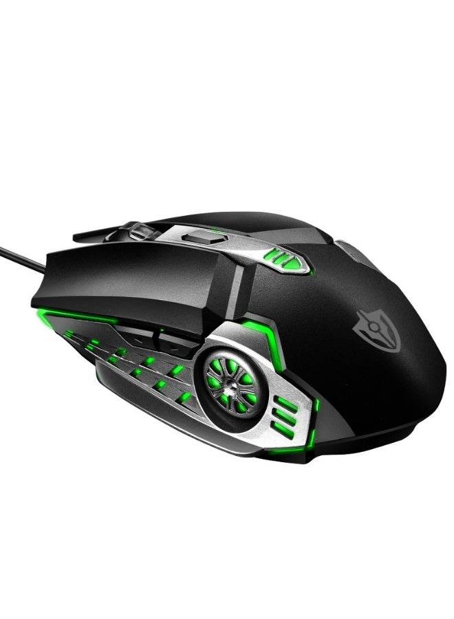 EBMINI New Wired USB Illuminated Wired Mouse