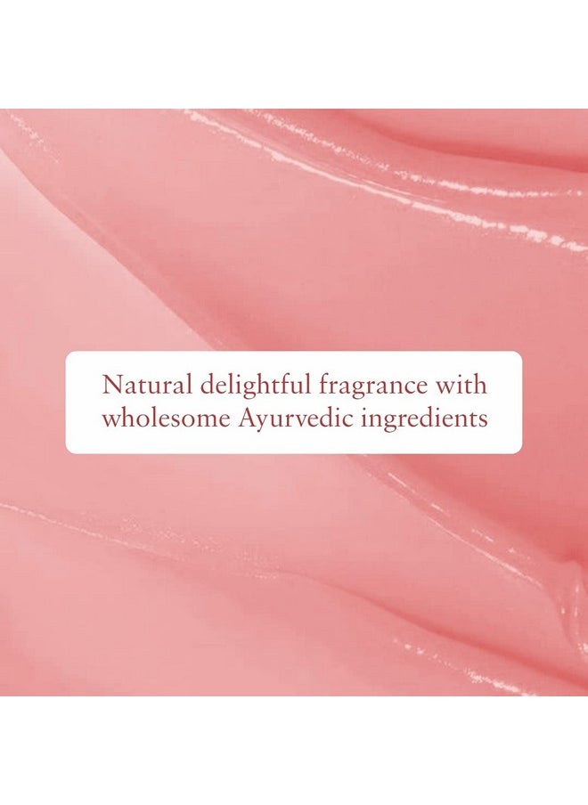 Just Herbs Ayurvedic Rose Lip Mask, Balm For Dark, Dry & Pigmented Lips - Vegan Lip Mask For Men & Women 15Gm  - Image 2