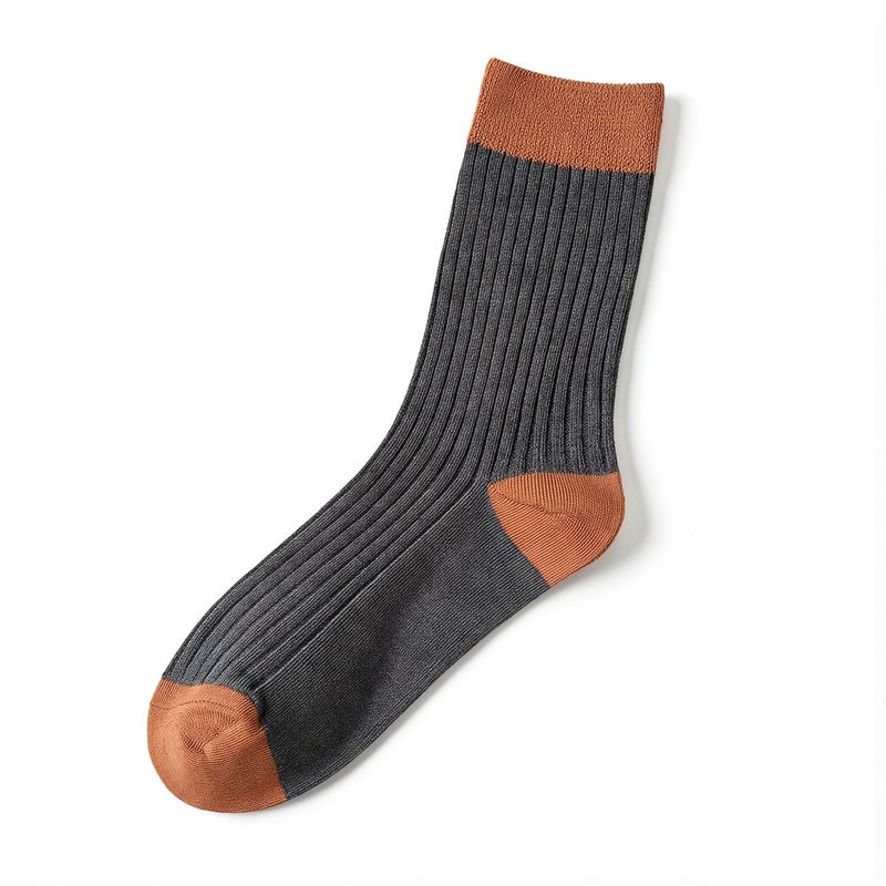 Women Heavy Duty Durable Socks Contrast Color Reinforced Wear Resistant Socks One Size - Image 3