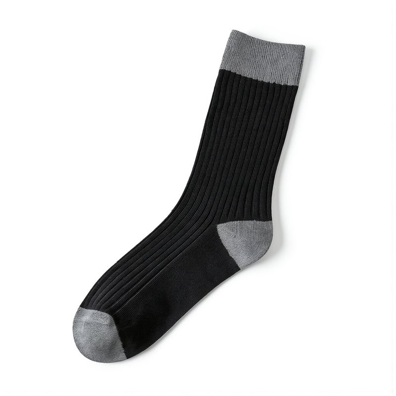 Women Heavy Duty Durable Socks Contrast Color Reinforced Wear Resistant Socks One Size - Image 2