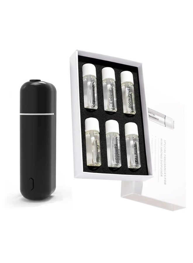 Bluejw Car Aromatherapy Diffusers for Essential Oils，Mini USB Air Scent Small Humidifier with LED Changing for Car Room Home Office Bedroom - Image 5