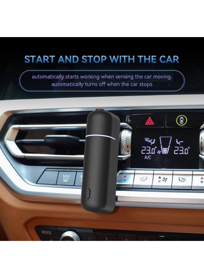 Bluejw Car Aromatherapy Diffusers for Essential Oils，Mini USB Air Scent Small Humidifier with LED Changing for Car Room Home Office Bedroom - Image 3
