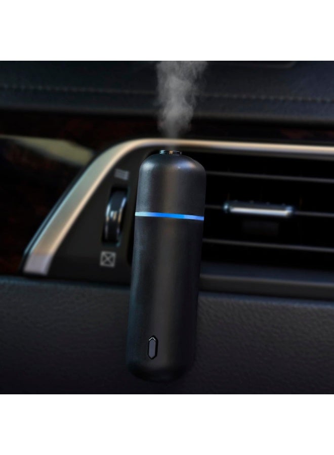 Bluejw Car Aromatherapy Diffusers for Essential Oils，Mini USB Air Scent Small Humidifier with LED Changing for Car Room Home Office Bedroom - Image 1