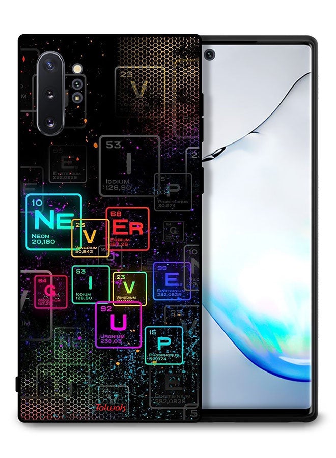 Tolwak Samsung Galaxy Note 10 Plus Protective Case Cover Never Give Up Art - Image 1