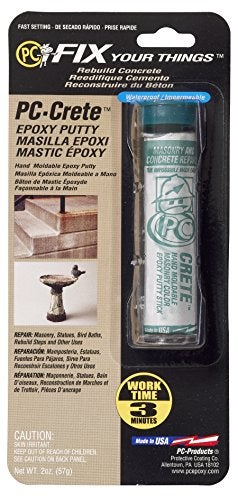 PC Products Protective Coating Products PC-Crete Epoxy Putty, 2oz Tube, Concrete Gray (25581) - Image 2