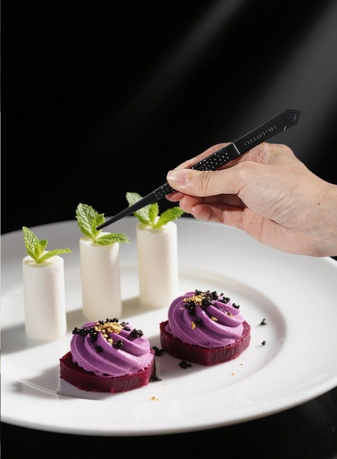 CREATIVECHEF ملقط طهي، ملقط طاهٍ قطعة واحدة، أداة تقديم طعام الطهاة، ملقط طعام 10 بوصة، متعدد الاستخدامات لجميع أنواع الطهي، شرائح اللحم، التقديم، المعكرونة والعديد من السيناريوهات الأخرى (مجموعة من قطعة واحدة) - Image 2