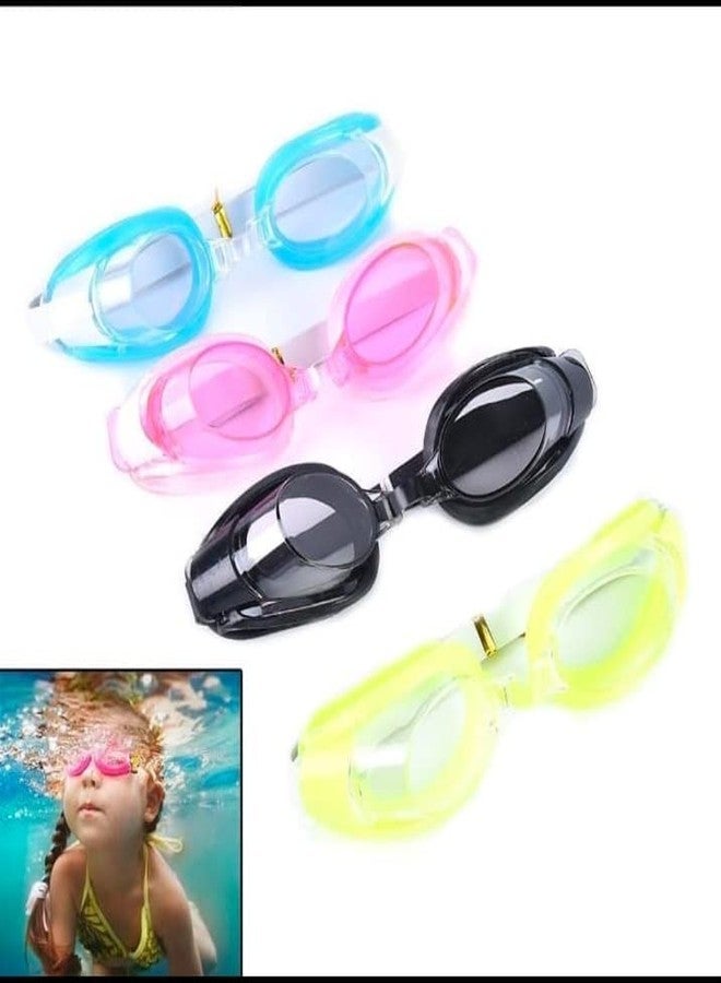 Moxtiza Adjustable Swimming Goggles for Adult and Kids Unisex No Leaking Anti Fog and UV Protection Swimming Goggles with Case, Multi Color, (Pack of 1) - Image 4