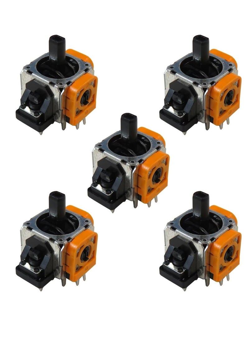 SOLARAE True OEM Quality Joystick Analog Stick Replacement (5-Pack) Compatible with Xbox One, X, S, Elite, PS4, Switch Pro Controllers w Or 10k pots, not for 360 or PS3,  High Precision Accurate - Image 2