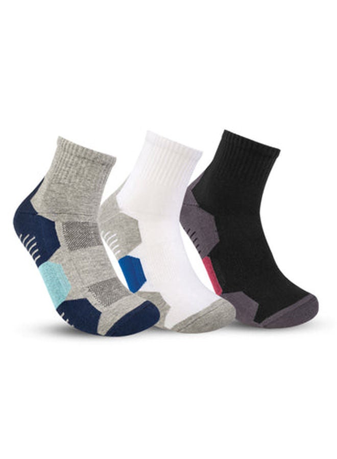 STITCH Men's Pack of 3 Half Terry L-Shape Casual Socks - Image 1