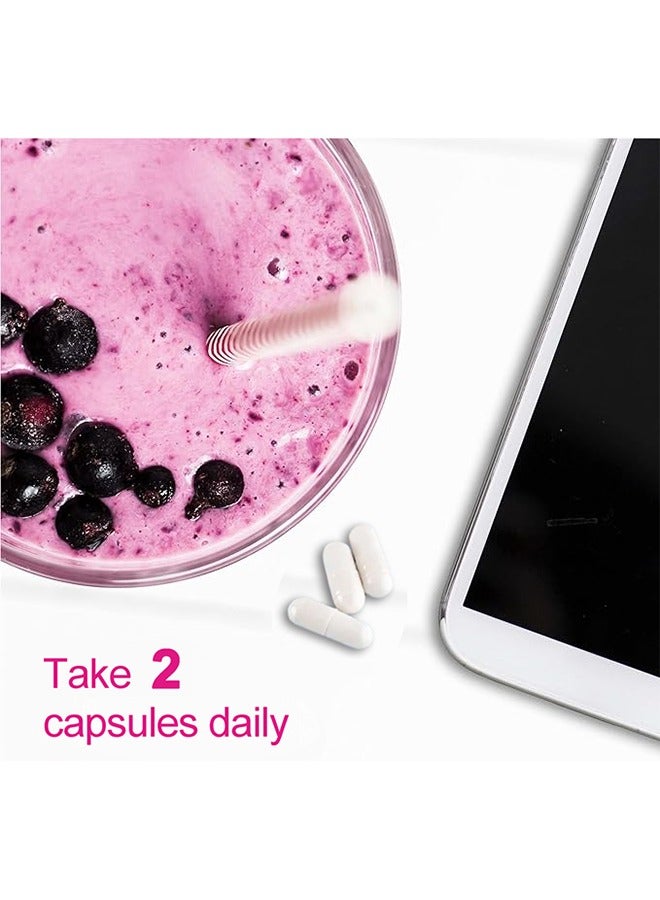 لايفسل ببتيدات الكولاجين الفائقة + فيتامين C وبيوتين، 3 غرام كولاجين لكل حصة، خالي من الغلوتين، يعزز صحة الشعر، البشرة الجميلة، ودعم الأظافر، مكمل غذائي، 60 قرص. - Image 5