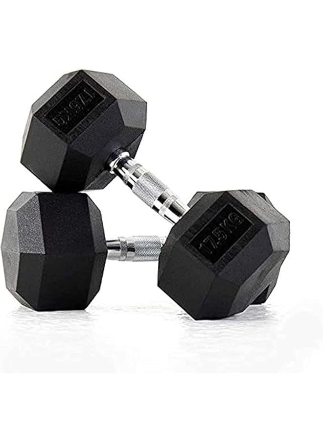 Generic Fitness Union Hex Dumbbell 15x6x6 2KG Black