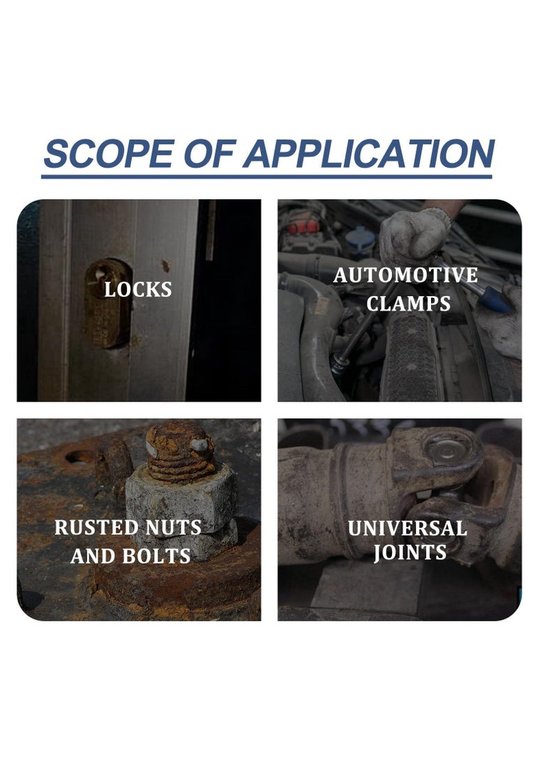 Excefore Anti Rust Conversion Agent Spray, Rust Remover Spray, Multifunctional Rust Remover for Metal, Rust Converter for Metal, Ironfree Rust Converter Spray, Car Rust Converter, Rust Removal Spray for Car  - Image 4