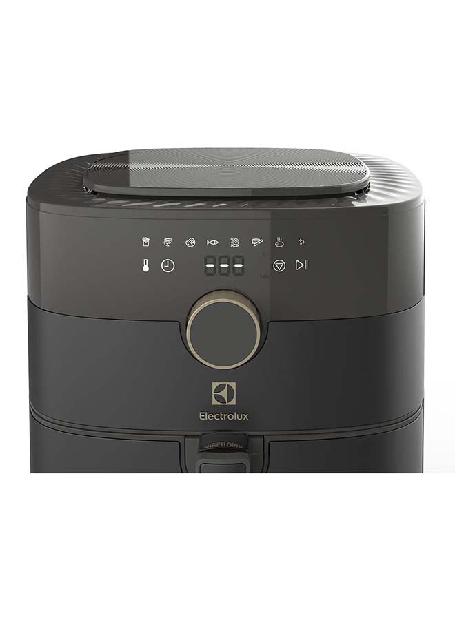 Electrolux Air Fryer With Timer And Temperature Control For Frying Without Oil, Roasting, Grilling And Baking, Rapid Hot Air Technology, Dishwasher Safe Detachable Basket For Easy Cleaning 5 L 1750 W E6AF1-520K Black - Image 2