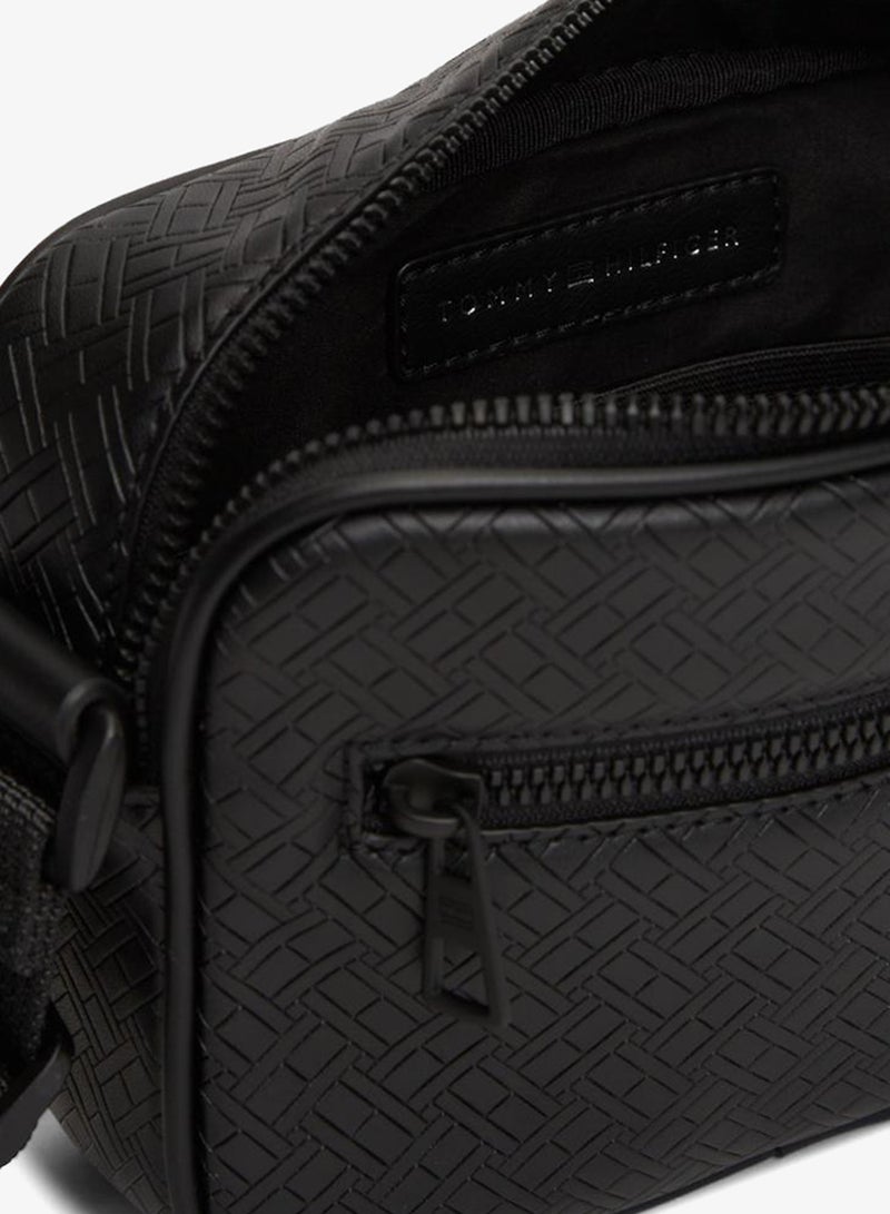 TOMMY HILFIGER Embossed Flag Modular Crossbody Bag - Image 4