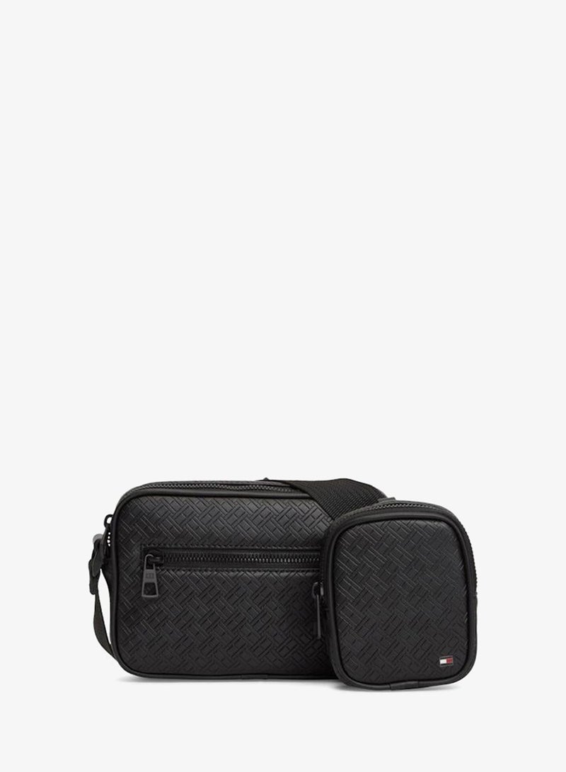 TOMMY HILFIGER Embossed Flag Modular Crossbody Bag - Image 1