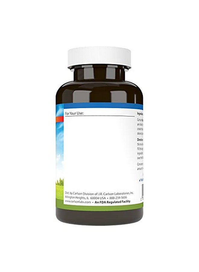 كارلسون - كبسولات نباتية فارغة صغيرة رقم 2، سهلة الفصل والتعبئة، مع زجاجة بغطاء لولبي، 200 كبسولة - Image 2