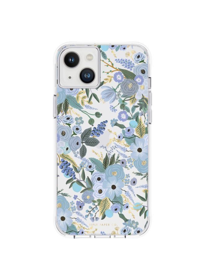 رايفل بيبر كو. غطاء آيفون 14 بلس - أزرق - Image 1