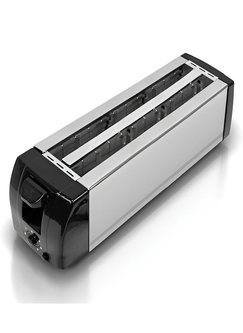 Generic 4 Slice Toaster with Adjustable Browning, Stainless Steel Body, Cool Touch, Easy Clean, and Quick Heating for Perfect Toast Every Time  - Image 2