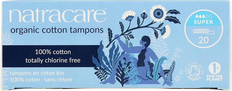 Natracare Organic NonApplicator Tampons Super x 202 Pack - Image 3