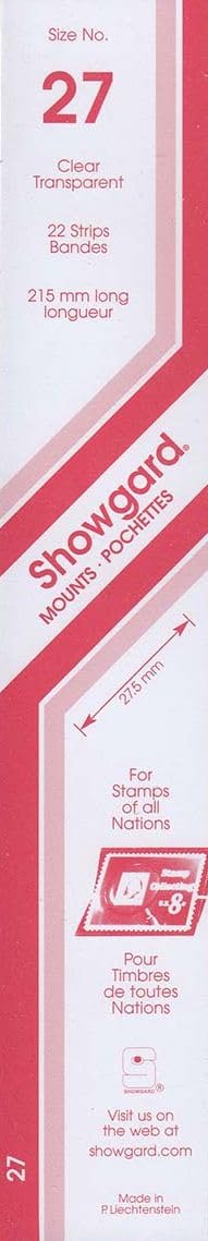 Showgard Strip Style Clear Stamp Mounts Size 27 - Image 5