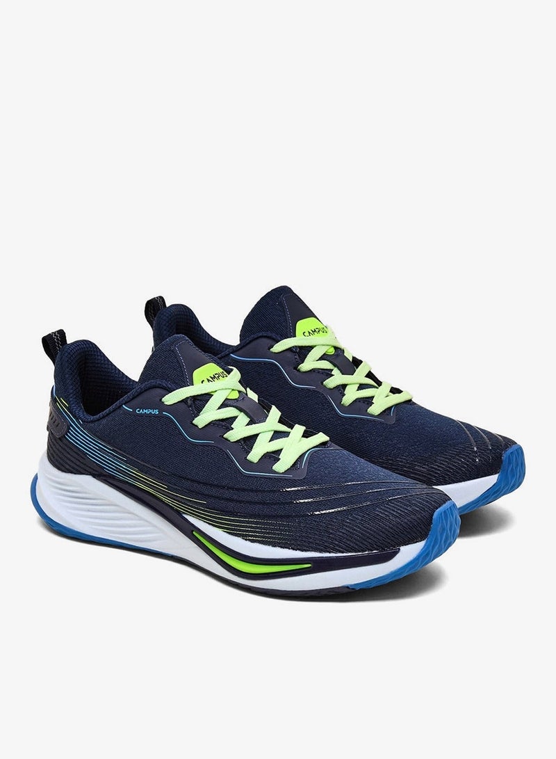 CAMPUS Men’s Navy Sneakers – Dynamic Dual-Tone Design Shoes with Stylish Colour Contrast Detailing - Image 3
