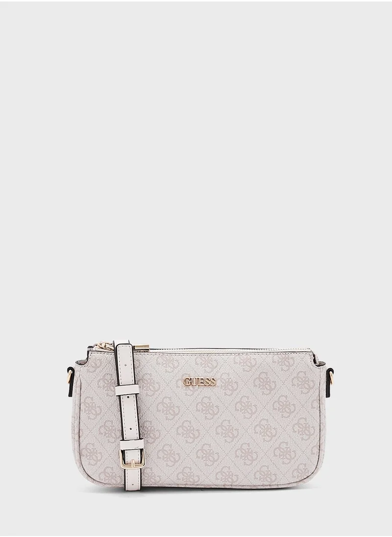 GUESS Noelle Double Pouch Crossbody Bag