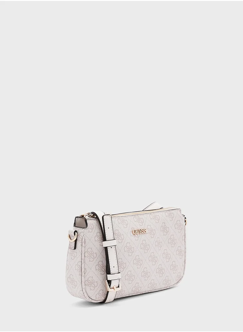 GUESS Noelle Double Pouch Crossbody Bag