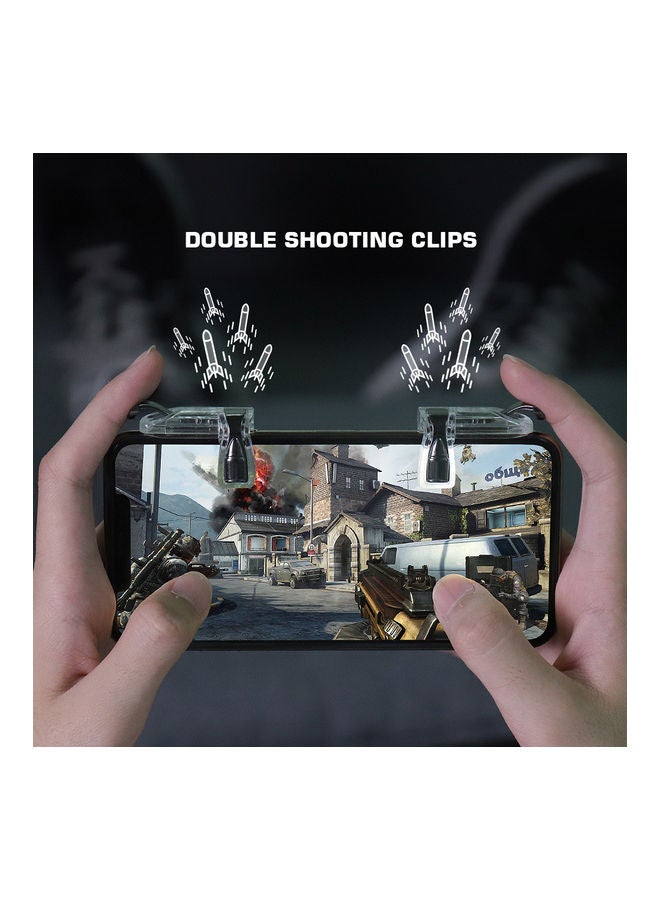 Black Tiger Mobile Game Shooter Button Controller for All Mobile Phones Compatible with PUBG and Other Games - Image 3