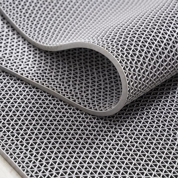 SMAT LONG LASTING MULTI PURPOSE MAT FOR ENTRANCE DOORMAT HOME BEDROOM BATHROOM OFFICES AND HOME DECORATIONWATER RESISTANT MATERIALRUBBER 2X3 GRAY