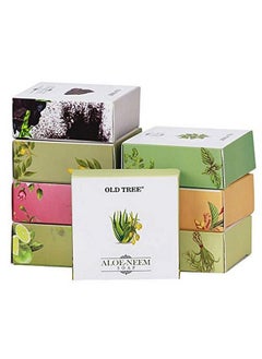 Old Tree Herbal Soap Pack Of 8(Assorted)100G Each  - Image 1