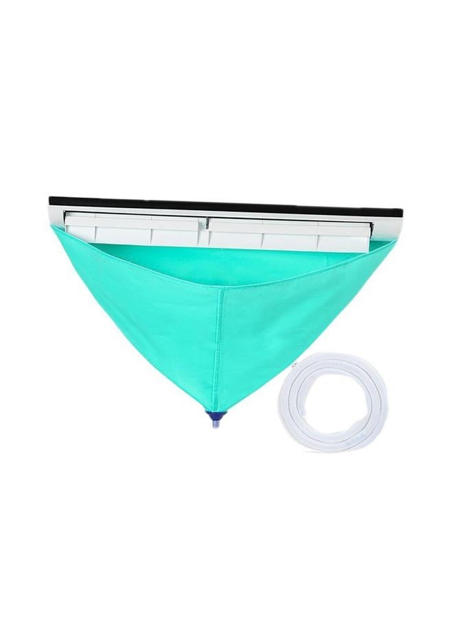 Split Air Conditioning Washing Bag AC Dust Cleaning Protective Service Cover with Drain Port Water Pipe - Image 2