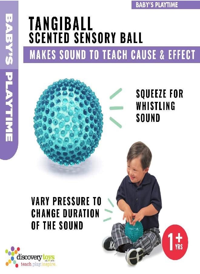 Discovery Toys - Discovery Toys TANGIBALL Squishy, Squeezy Scented Sensory Ball | Kid-Powered Learning | STEM Toy Early Childhood Development 12 Months and Up - Image 1