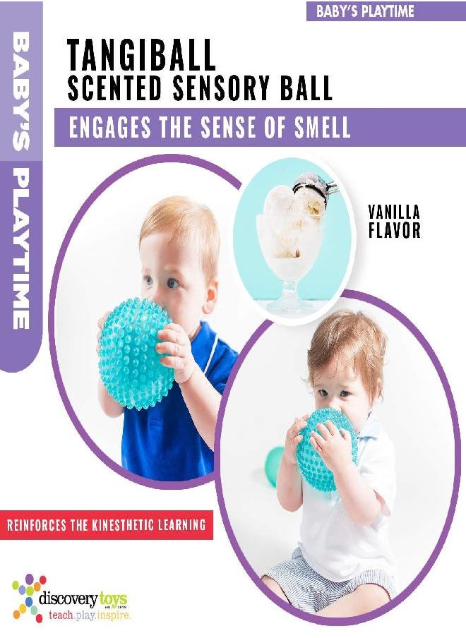 Discovery Toys - Discovery Toys TANGIBALL Squishy, Squeezy Scented Sensory Ball | Kid-Powered Learning | STEM Toy Early Childhood Development 12 Months and Up - Image 1