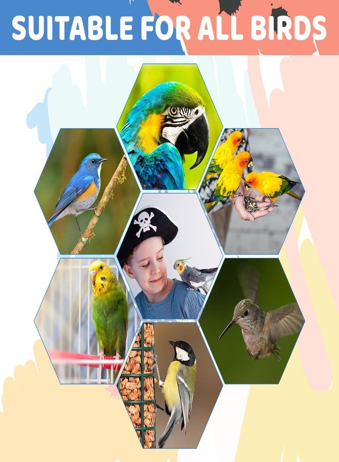سندير ٤٠ قطعة من عظام الحبار (من ٣ إلى ٣.٥ بوصة) للطيور، مع حامل واحد لعظام الحبار للببغاوات، ومشبك طعام لقفص الطيور، ولعبة مضغ للببغاوات والكوكاتيل والبادجي والزواحف. - Image 5