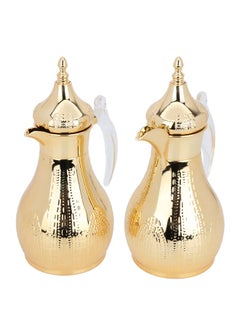 Alsaif Gallery Set Of 2 Golden Haila Thermos  - Image 2