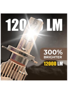 Toby's Toby's Brand New LX 60-H8/H11 having 6500K color Temperature 120W pair LED Headlight Bulb Assembly 12000 Lumens extreme Bright best for long drive And With Gift T10 as well inside  - Image 3