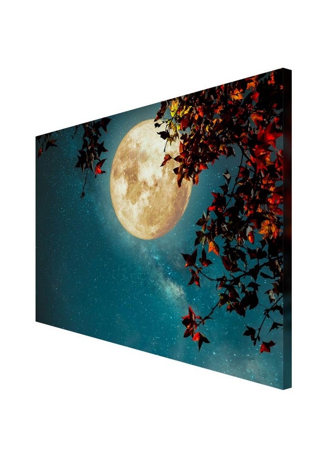 999STORE FLP24360270 Wooden Stretched Framed Landscapes Painting Wall Art (24X36 Inches Stretched Canvas, Multicolor) - Image 4