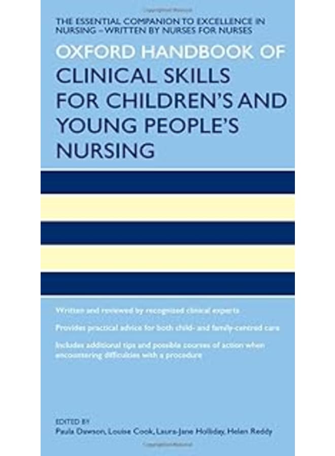 دليل أكسفورد للمهارات السريرية لتمريض الأطفال والشباب