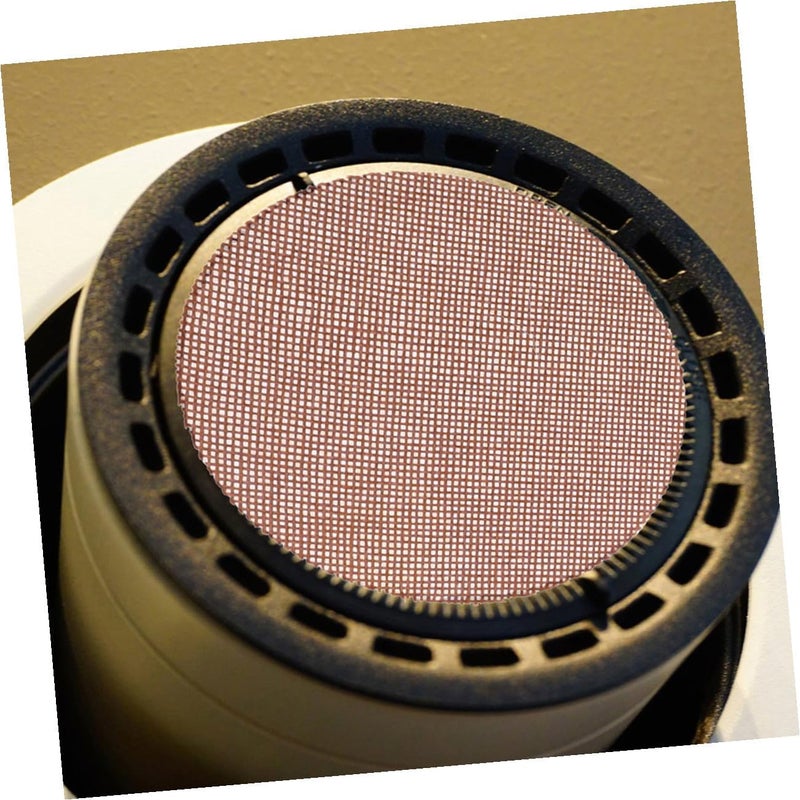 غطاء مشتت لظل اللمبة، قطر 6 سم، 2 قطعة، منسوج مضاد للوهج، مناسب لمصابيح السقف LED، يوفر إضاءة ناعمة لحماية العيون، لغرف الأطفال والنوم - Image 5