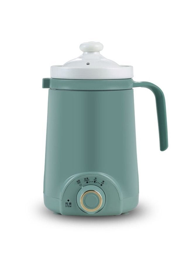 Shuer - Mini Electric Slow Stew Cooker 80W 600ml YS-08A Green - Image 1