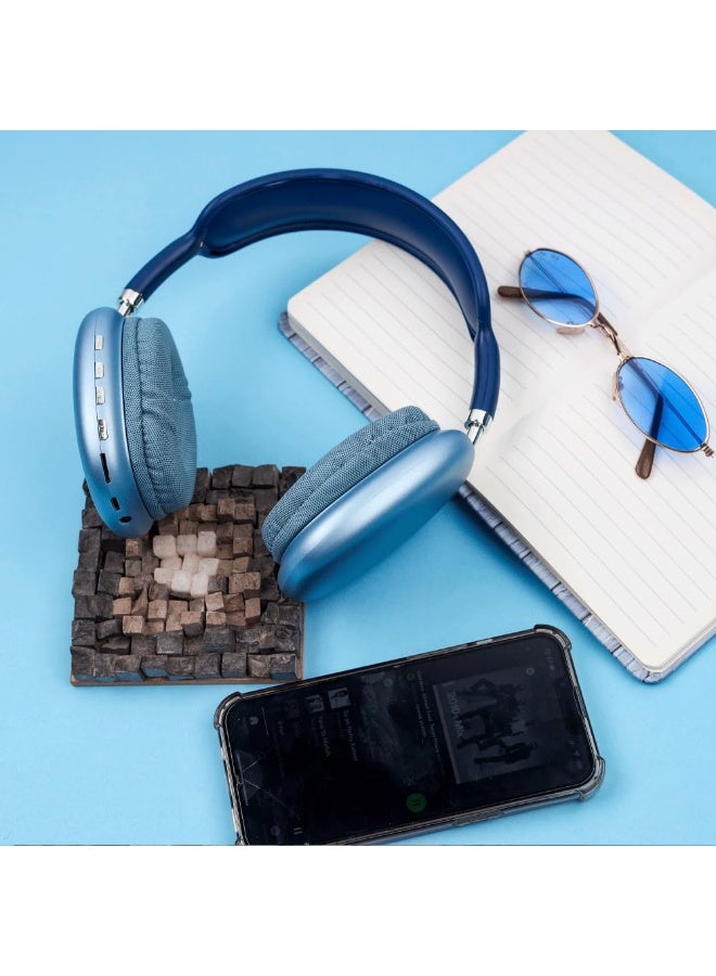 Wireless Bluetooth Headphones – Over-Ear Stereo Gaming Headset with Mic, TF Card & FM Support - Image 2