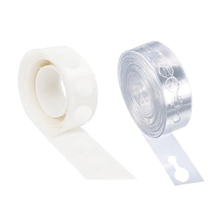 BRIJBAZAAR balloon Arch Tape and Glue Dots combo set kit for balloons Garland birthday decoration items Baby shower Anniversary - Image 1