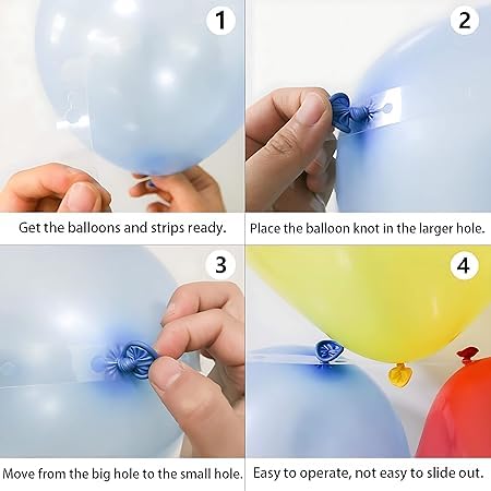 BRIJBAZAAR balloon Arch Tape and Glue Dots combo set kit for balloons Garland birthday decoration items Baby shower Anniversary - Image 3