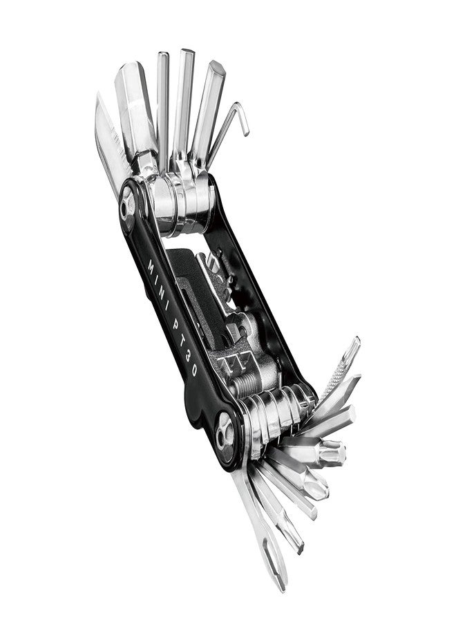 Topeak Mini PT30 Multi-Tool – 30-Function Pro-Quality Bike Repair Tool with Tubeless Tire Repair, Chain Tool, Hex/Torx Wrenches, Screwdrivers & Neoprene Case – Compact Chrome Vanadium Design - Image 1
