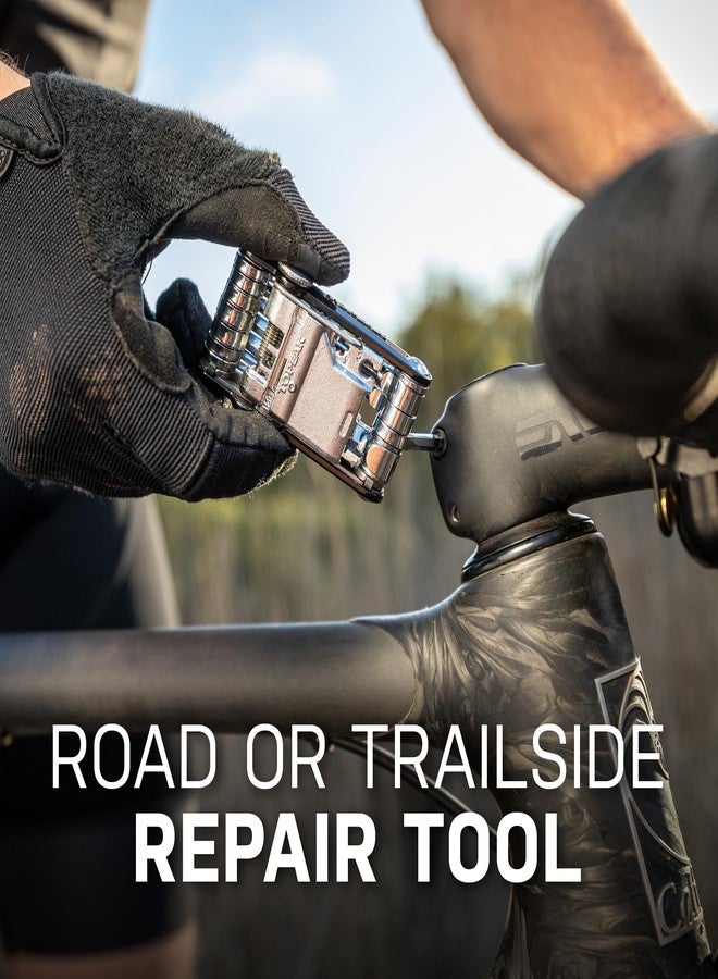 Topeak Mini PT30 Multi-Tool – 30-Function Pro-Quality Bike Repair Tool with Tubeless Tire Repair, Chain Tool, Hex/Torx Wrenches, Screwdrivers & Neoprene Case – Compact Chrome Vanadium Design - Image 2