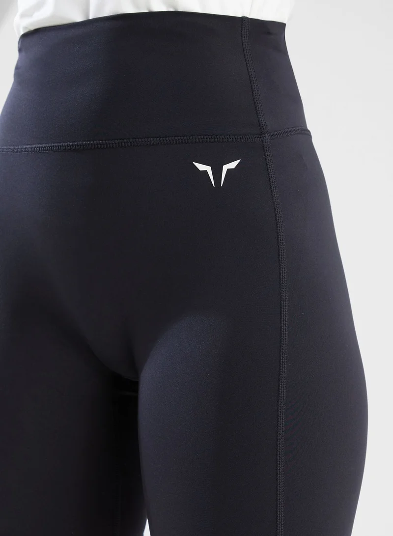 Squatwolf Black 7" High-Rise Shorts for Women | Best Price UAE