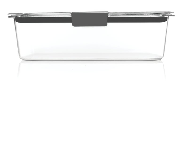 Rubbermaid حاوية تخزين الطعام الكبيرة من Rubbermaid Brilliance، 9.6 كوب، خالية من BPA، مانعة للتسرب، شفافة - Image 3