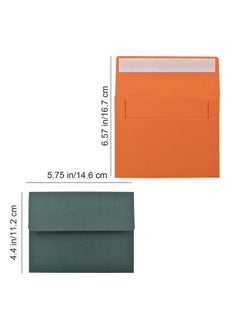 VANRA 150 Pack Colorful Envelopes For Invitations A2 Envelopes Bulk For 4.25X5.5 Greeting Cards Wedding Invitations Photo (15 Assorted Colors)  - Image 2